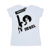 Женская/женская хлопковая футболка Princess Leia Rebel