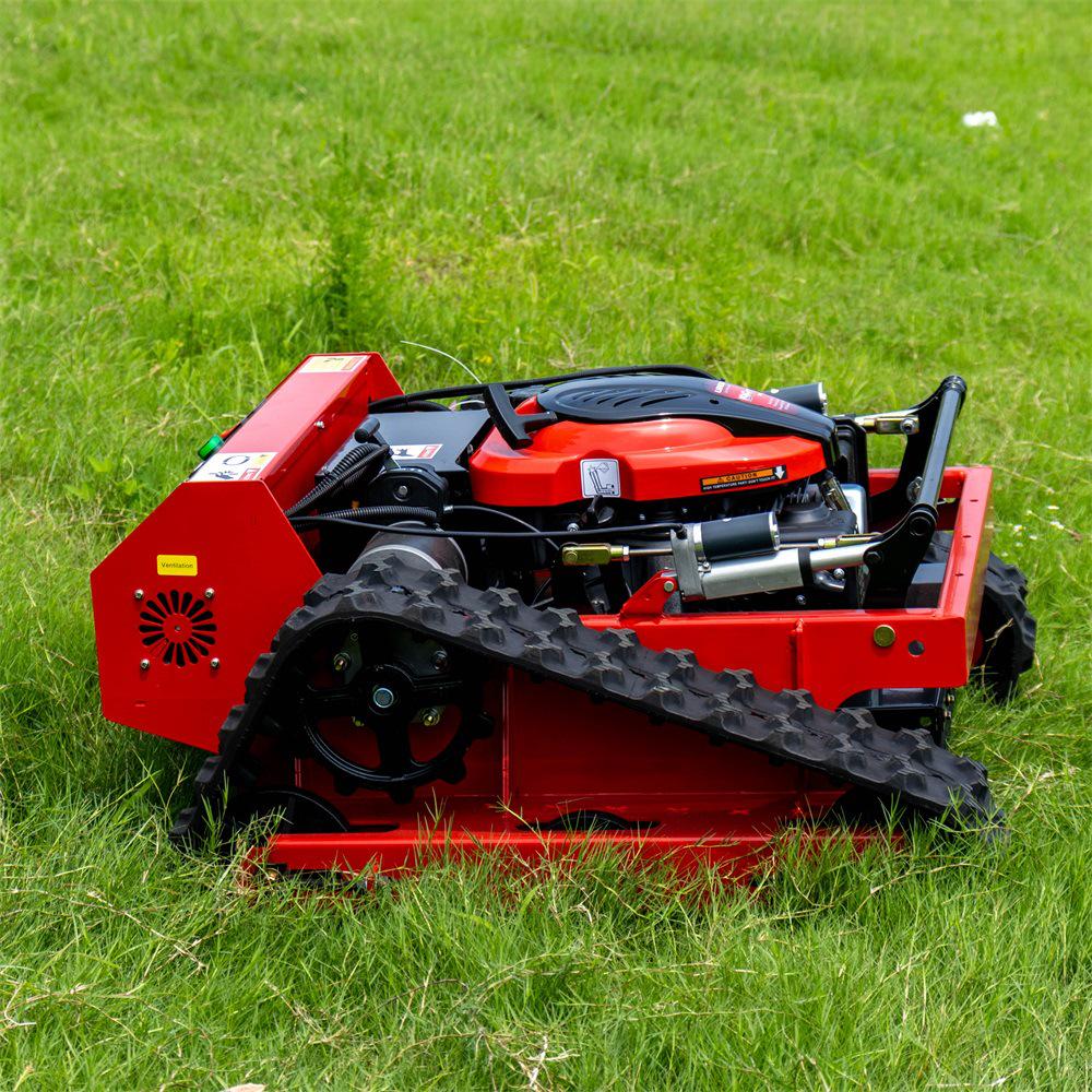 Crawler Lawn Mower for Chile: Remote-Controlled Agricultural and Orchard Weeding Machine for Home Use