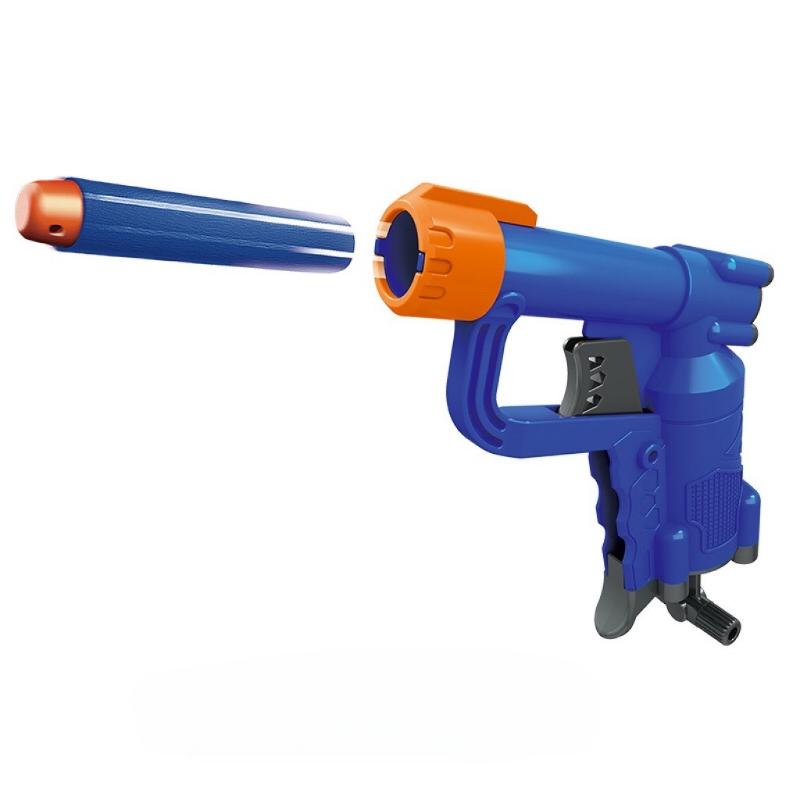 Мини-бластер с мягкими пулями, игрушечный пистолет для стрельбы по мишеням на улице с безопасными поролоновыми дротиками, тренировка координации рук и глаз, подарок на день рождения для детей