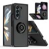 Матовый ударопрочный чехол-держатель с кольцом для телефона Samsung Galaxy Z Fold 7 6 5 4 3 Z Flip 7 6 5 4 3 Бронированный жесткий чехол