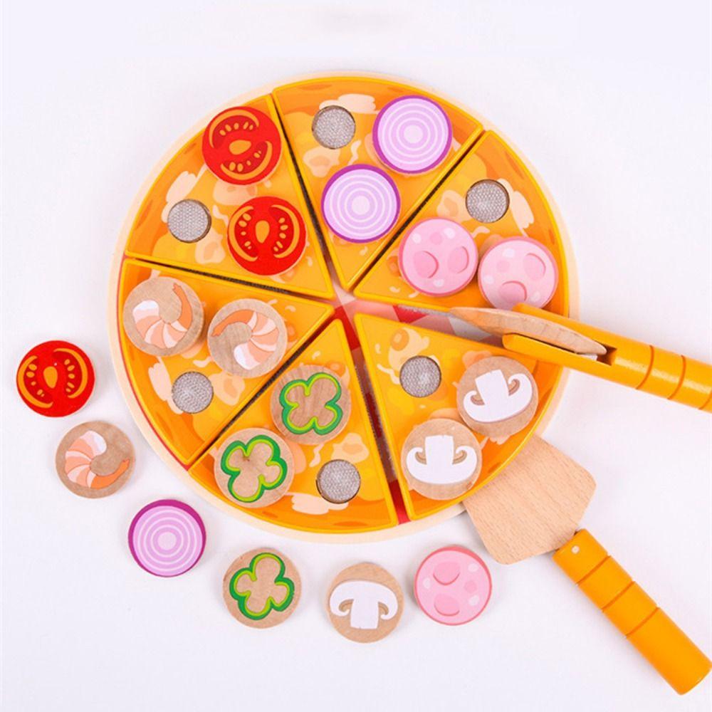 Simulation Dramatic Food Pizza Toys Interactive Cookie Play Food Set  Play Food Set