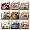 Kitten Quilt Cover Bedding Set Pet Cat Quilt Cover Pillowcase Sheet/double Bed Full Size Bedspread Set Home Decoration