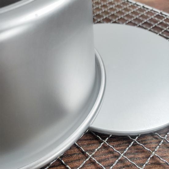 Yousheng 3 шт./набор 2-дюймовая форма для выпечки тортов, полезная съемное дно, из алюминиевого сплава, легкая, круглая форма для чизкейка для выпечки