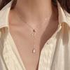 Fulu Necklace Hollow Gourd Light Luxury Sweater Chain Natal Year Clavicle Chain Women New Year