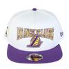 New Era 9FIFTY NBA Лазерная перфорация LAL Белый Размер 950AF NBA Loslack NER36C7972 Двухцветная кепка, M/L, LP, Двухцветный белый, 14388565,