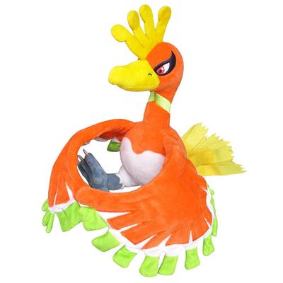 Плюшевая игрушка Покемон, маленькая, коллекция All-Star, подарок на день рождения/Рождество, pz-sanei001 (Хо-О)