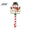 Festive Checkout Interaction Tool Christmas Payment Wand, Credit Card Holder for Readers, Reindeer Plastic Wand Snowman Snowflake Holiday Retail