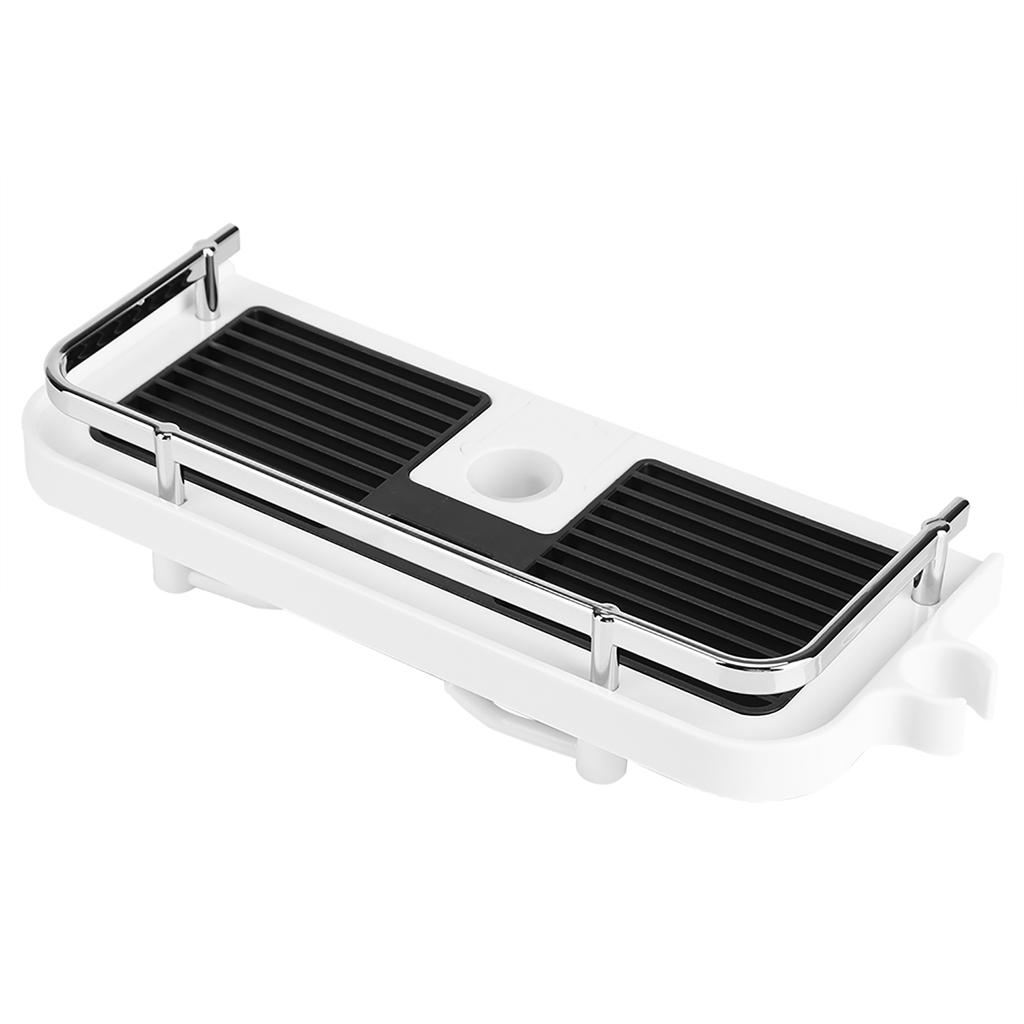 Полка для хранения душевого стержня из АБС-пластика, органайзер, держатель для лотка, практичный аксессуар для ванной комнаты