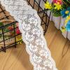 Хорошее качество, дешевые 4,5 м/лот, ширина 4-6 см, ретро белый/бежевый хлопок, вышитые кружевные аксессуары, отделка кружевной юбки, аксессуары по подолу