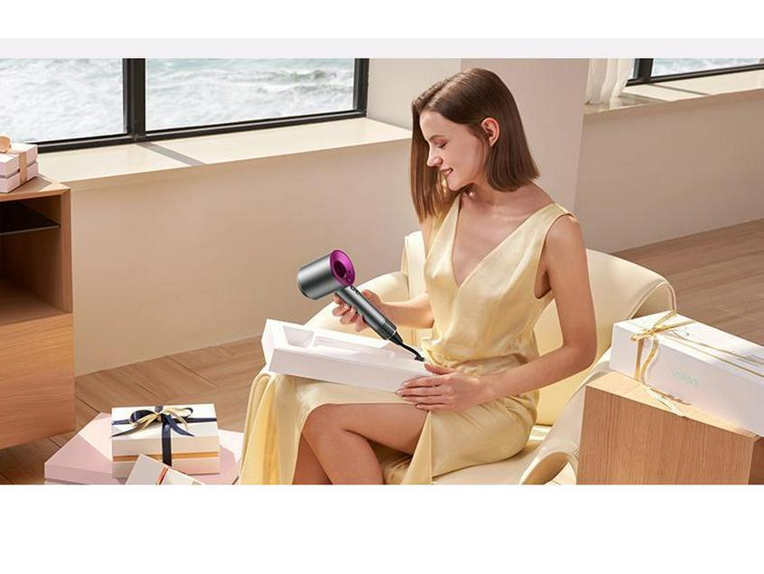 Высокоскоростной фен без листьев 110 В, соответствующий стандартам США и Японии, для домашнего использования, оснащен технологией отрицательных ионов