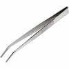 Garden Tweezers, Stainless Steel, 125mm Long, Curved, Serrated