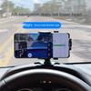 Автомобильный держатель для телефона Вращение под разными углами Нескользящий Приборная панель Центральная консоль Зеркало заднего вида Навигационный Кронштейн для телефона Рамка поддержки