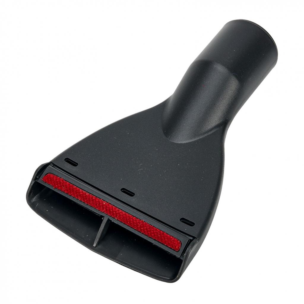 Насадка-щетка для пылесоса с плоским всасывающим наконечником и адаптером для подключения инструмента