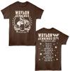 Мужская футболка Waylon Jennings Ramblin Man Tour 1974