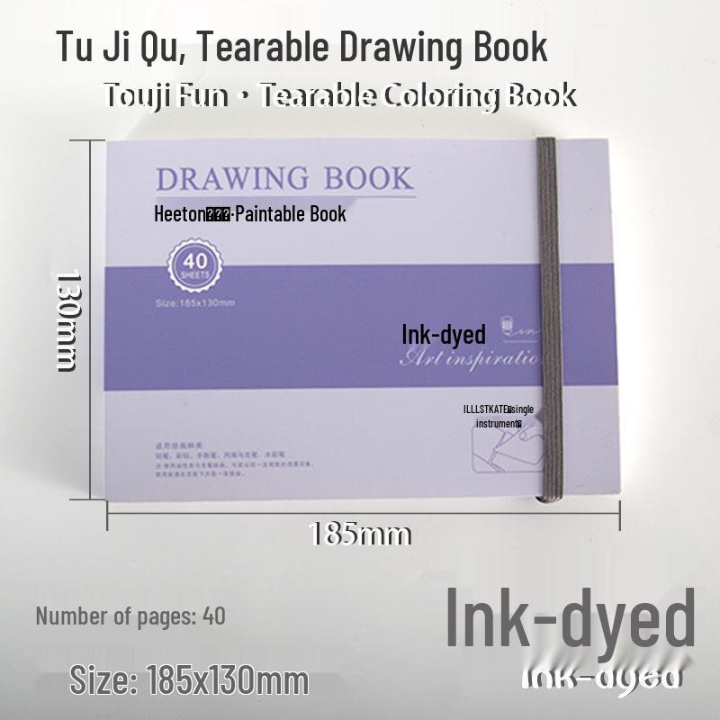 Wonderful Portable Sketchbook: Thick Acrylic Cardstock for Doodling, Drawing, & Painting
