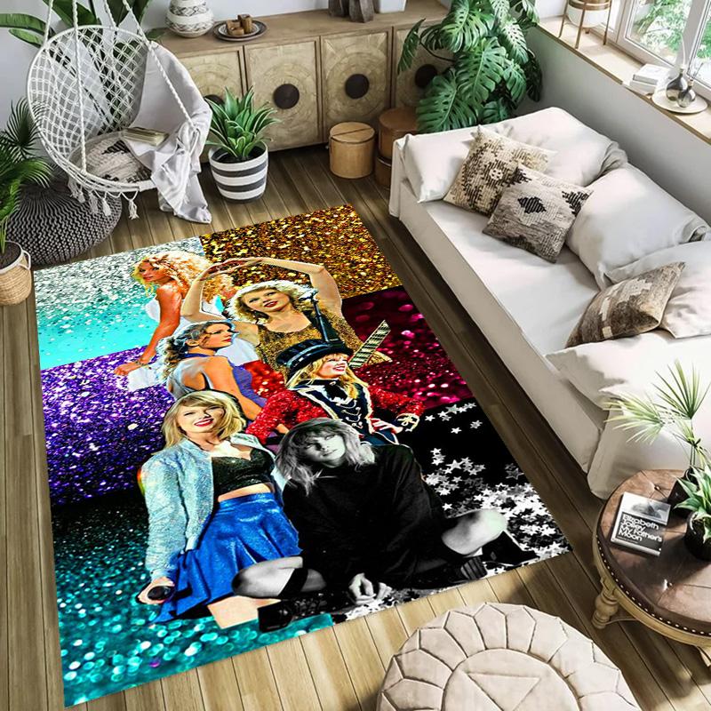 1989 World Tour: Neon Dreams carpet Living room and bedroom mats printing Art Doormat Room