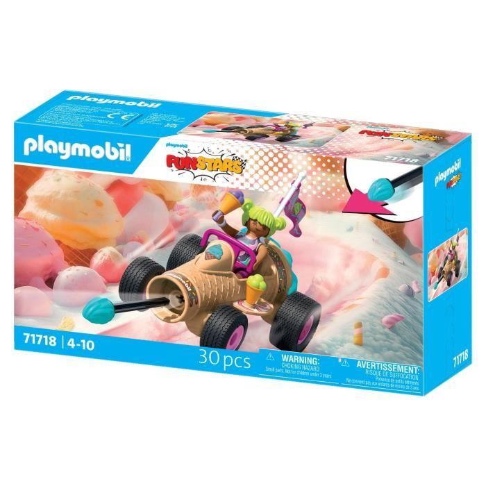 Playmobil 71718 Тележка с мороженым, Funstars, 30 деталей, От 4 лет