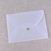 Postcard White For Card Sulfuric Acid Paper Envelopes For DIY Semi-transparent Paper Envelopes