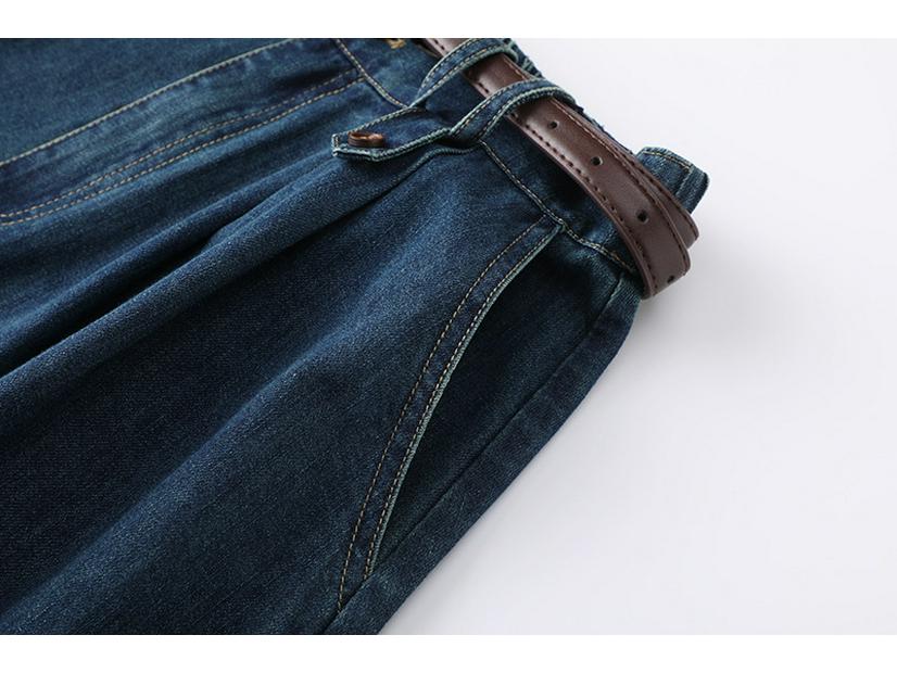 Женская джинсовая юбка-миди с высокой талией 'зонтик' - Коллекция весна/лето 2025