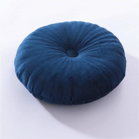 Throw Pillow Breathable Non-fading Soft Comfortable Nordic Style Short Velvet Pumpkin Cushion