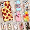 Чехол Pizza Sushi Food Donuts Для Realme 14 13 Pro Plus 10 11 12 GT 5 6 6T GT7 Pro C61 C55 C53 C51 C21Y C25S C75 C67