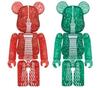 Bearbrick X Tokyo Skytree CHRISTMAS BE@RBRICK Ver. RED/GREEN