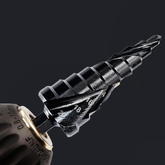 Спиральные сверла высокой твердости, 3 шт., острые спиральные шестиугольные сверла с шестигранной ручкой, сверло «Пагода», комбинированный набор для мастерской