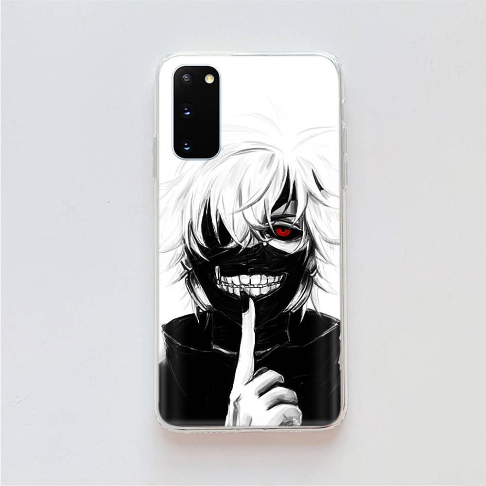 AD94 Tokyo Ghoul аниме прозрачный чехол для Samsung A04 A14 A23 A34 A54 M23 M33 M52 M53 Realme 10 9 C30S C35 C55 VIVO Y02 Y21 Y33S Y51 X80 V25 чехол
