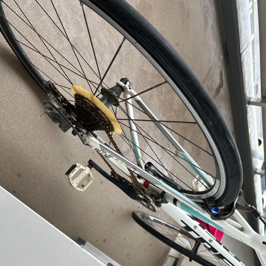 Б/у Шоссейный велосипед TREK 2.1 Leopard Trek Color Shimano 105