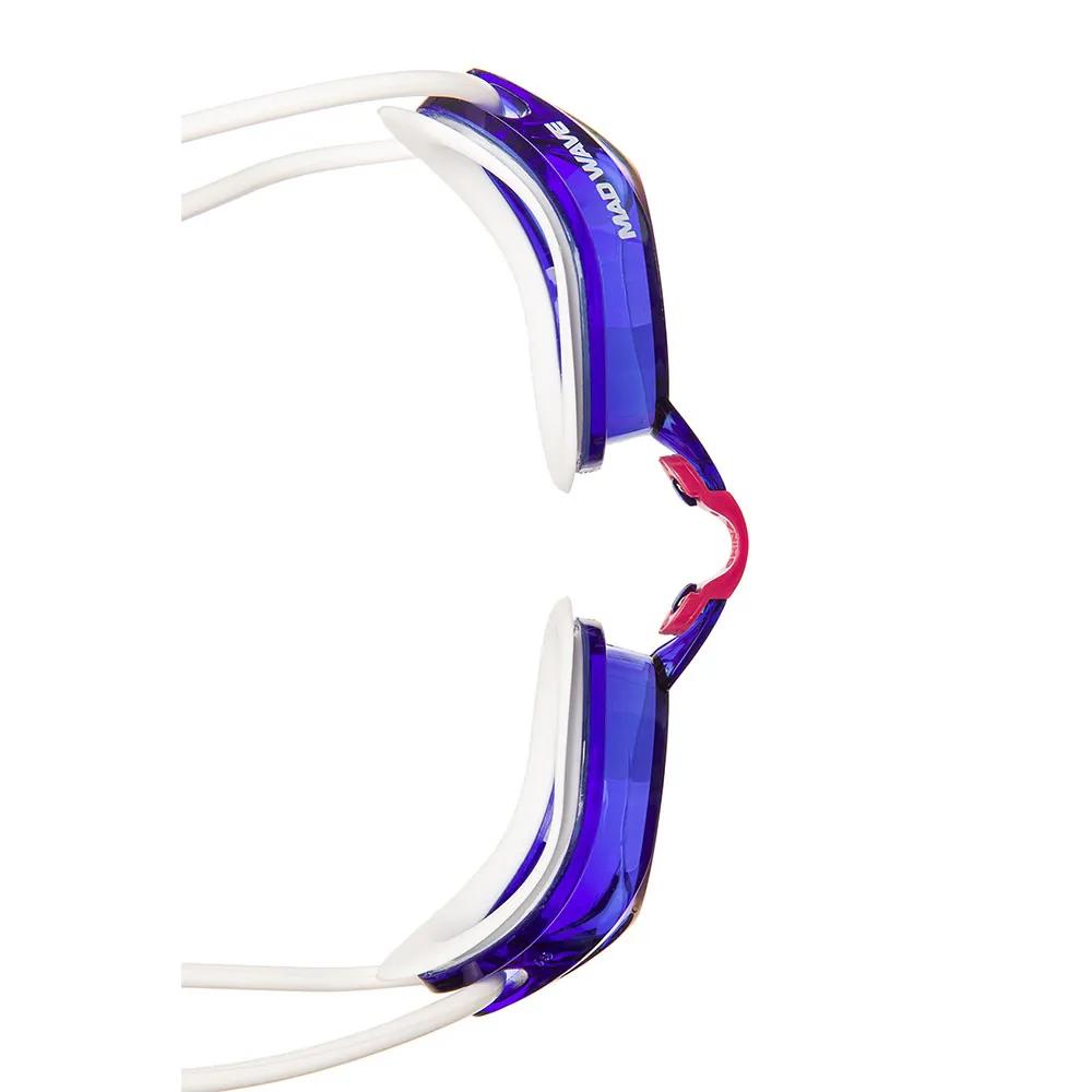 Madwave Пластиковые очки для плавания с зеркальным покрытием Streamline Rainbow