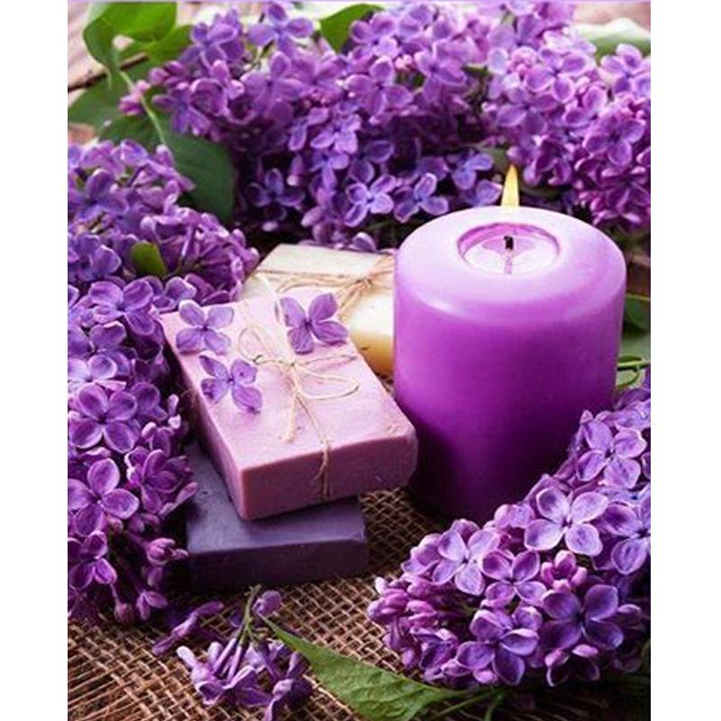 DIY 5D алмазная живопись ваза для цветов вышивка крестиком полная круглая Алмазная вышивка мозаика Цветочная картина из страз Декор подарок