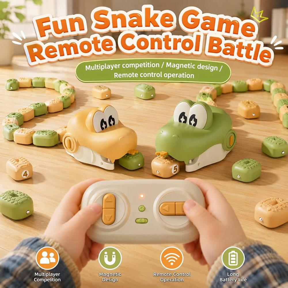 RC Animal Robot Antistress Greedy Snake Toys Simulation 1 Players Battle InteractiveGame Electric Educational Toy for Children