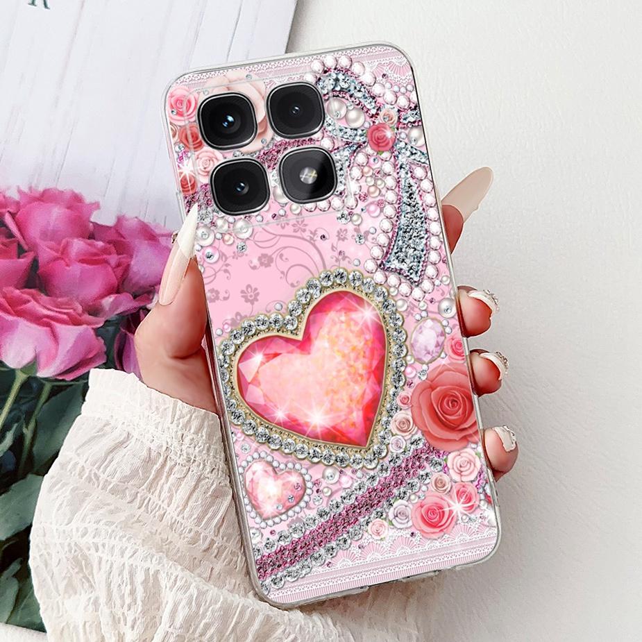 For Xiaomi Mi 14T Pro Case Cute Cat Fashion Painted Cover Soft Silicone Phone Case For Xiaomi 14T Pro Mi14T 5G Back Cover Bumper