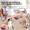 Плюшевая игрушка-поросенок/собачка, вибрирующая и прыгающая, интерактивная развлекательная дразнилка-мяч для домашних кошек и собак