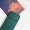 Color Solid Slide Camera Soft Phone Case For Iphone 16 15 14 Pro Max 13 Pro 12 11 Lens Protection Shockproof Simple Tpu Bumper Cover