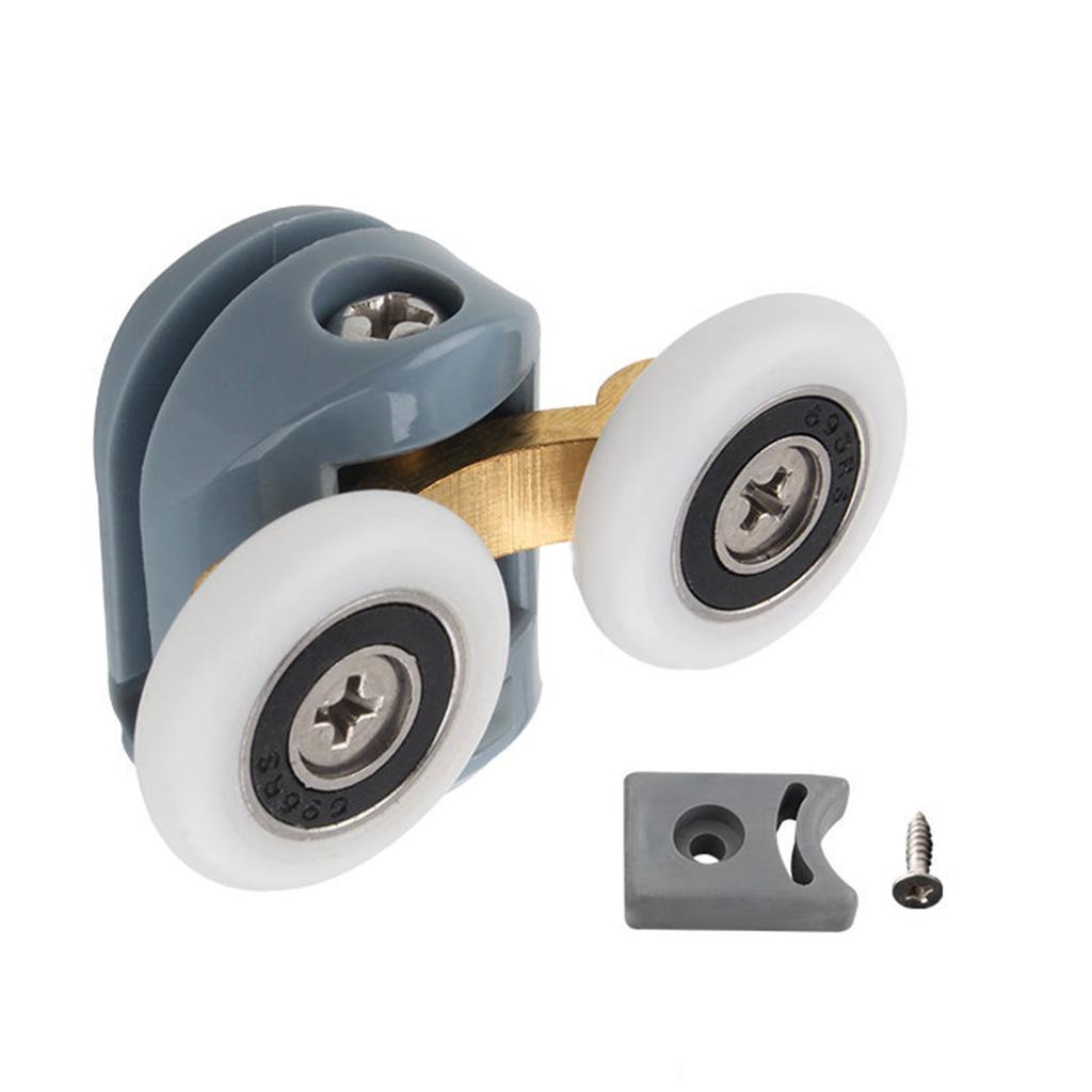 Shower Door Wheels Sliding Glass Door Pulleys Replacement Bearing Rollers Runner Shower Room Cabins Swinging Pulley
