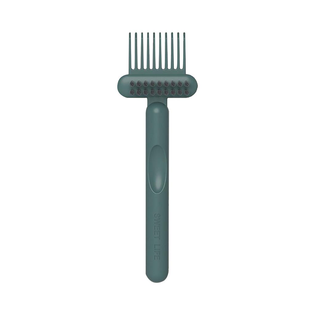 Hair Brush Cleaning Tool 2-In-1 Comb Cleaning Brush Comb Cleaner Hair Brush Remover