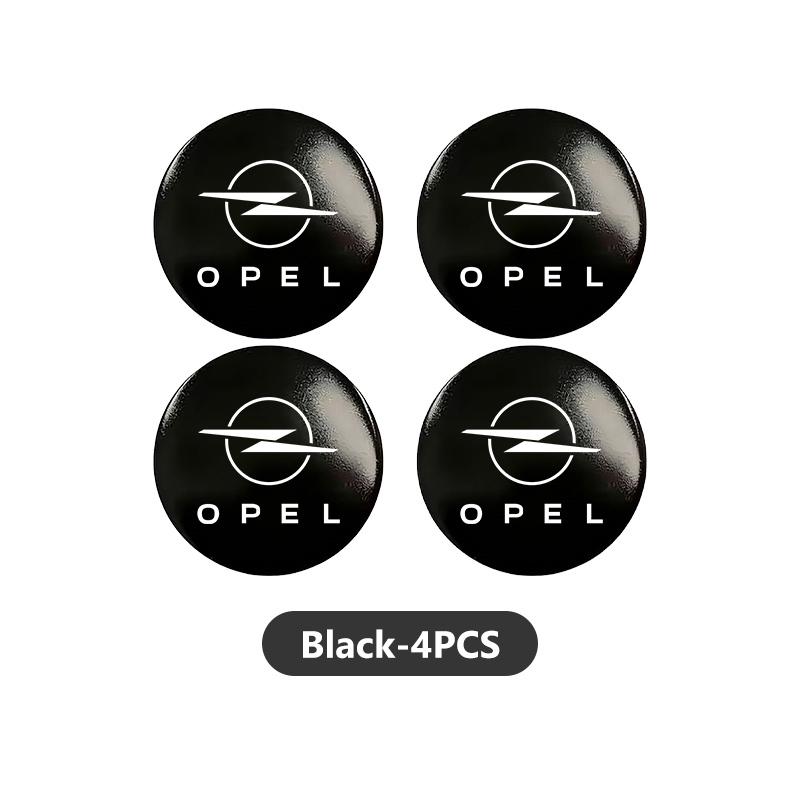For Opel Car Emblem Wheel Hub Center Cap Stickers Tire Center Cover Badge Decal Accessories Insignia Corsa Zafira Meriva Mokka