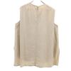 Sacra Made In Japan Linen Blend No Sleeve Shirt 38 Gurege Women Used