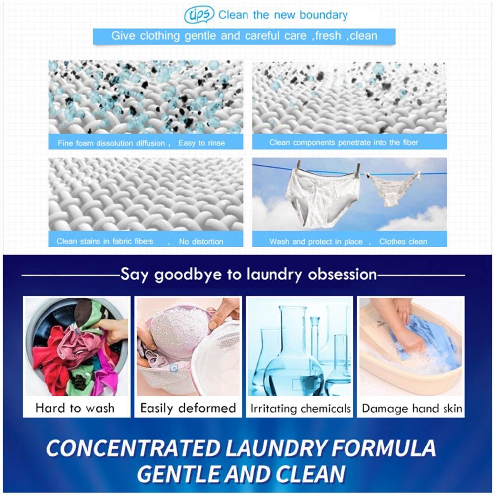 Concentrated For Washing Machine Washing Powder Cleaning Suppiles Cleaner Laundry Detergent Sheet