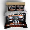 Skull, checkered flag, logo. Bedding sets Duvet cover sets Duvet covers Pillowcases(1*Duvet Cover 2*Pillowcases without duvet insert)
