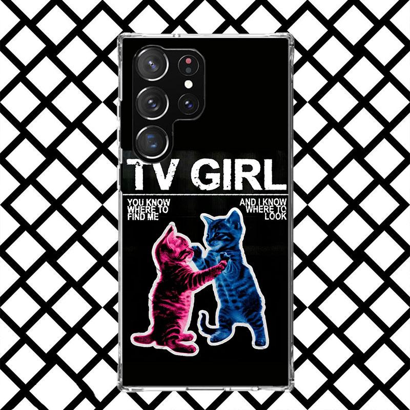 TV Girl Album Phone Case for Samsung Galaxy S26 S25 Edge S24 S23 Ultra S22 Plus S21 FE S20 + Soft Cover Print Fundas Galaxy S25