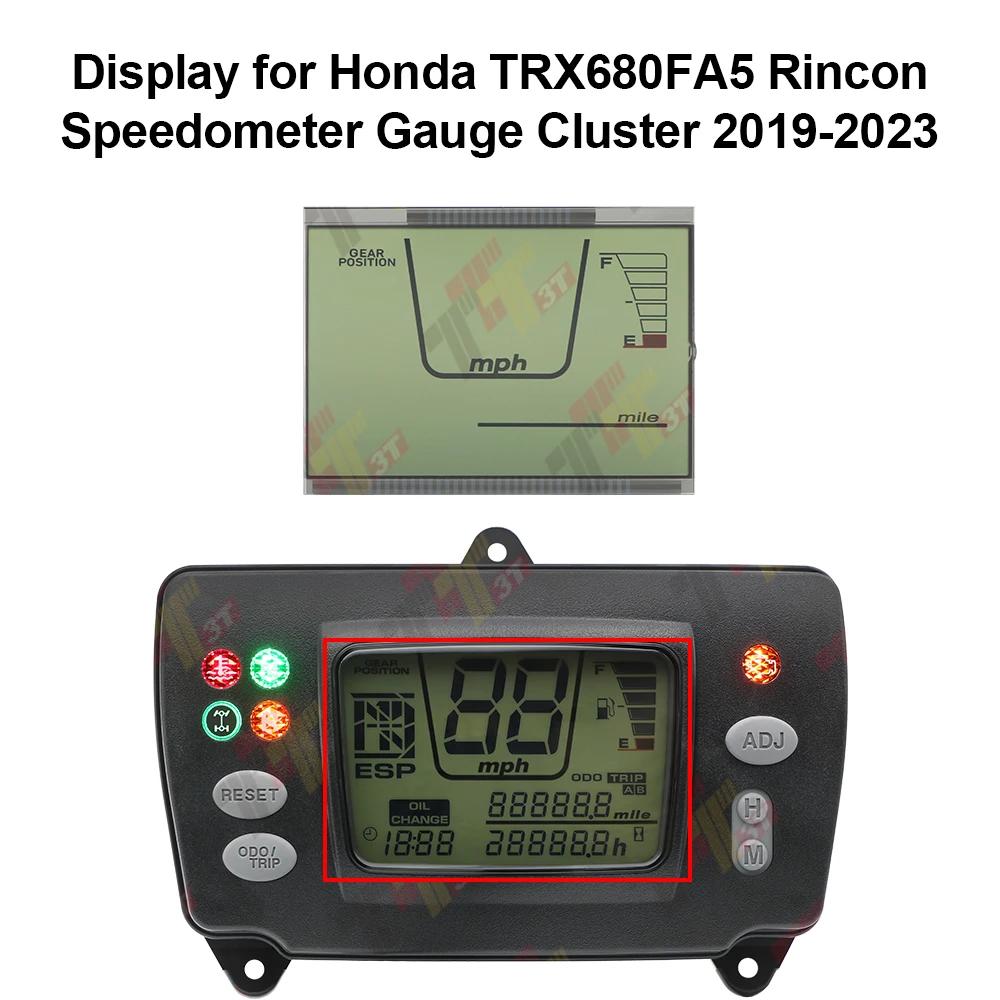 Odo Gear Info LCD Screen Display for Honda TRX680FA Rincon Motorcycle Speedometer Gauge Cluster