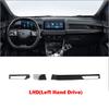 LHD RHD For MG3 Hybrid 2024 2025 ABS carbonfiber front dashboard center control air conditions outlet cover panle cover stickers