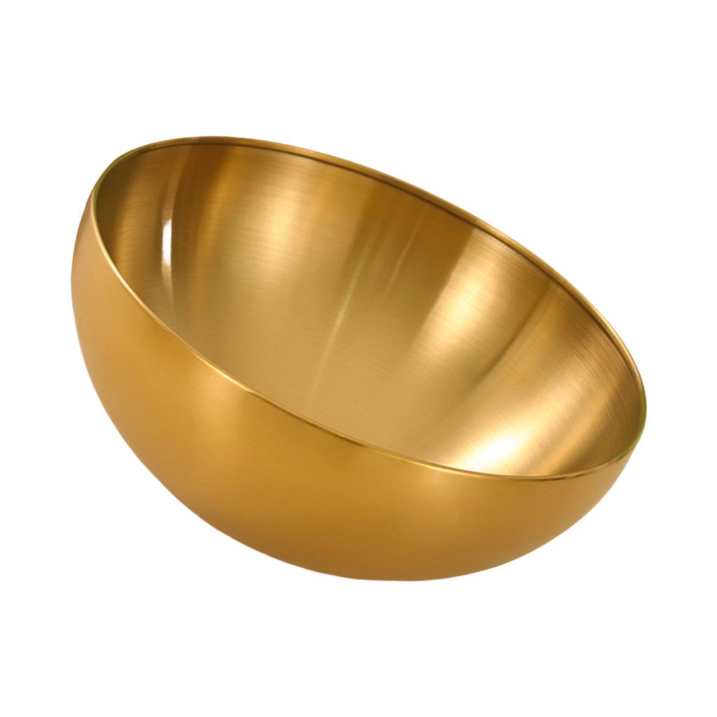 Easy Cleaning Bowl Salad Bowl Mixing Bowl Stainless Steel Texture Suitable for Home Dining and Outdoor Picnics Use