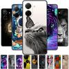 Чехлы для Poco C71 4G Бампер Мягкая ТПУ Задняя крышка Чехол для Xiaomi Redmi A5 4G Мультяшное Животное Ударопрочный Силиконовый Funda Capa