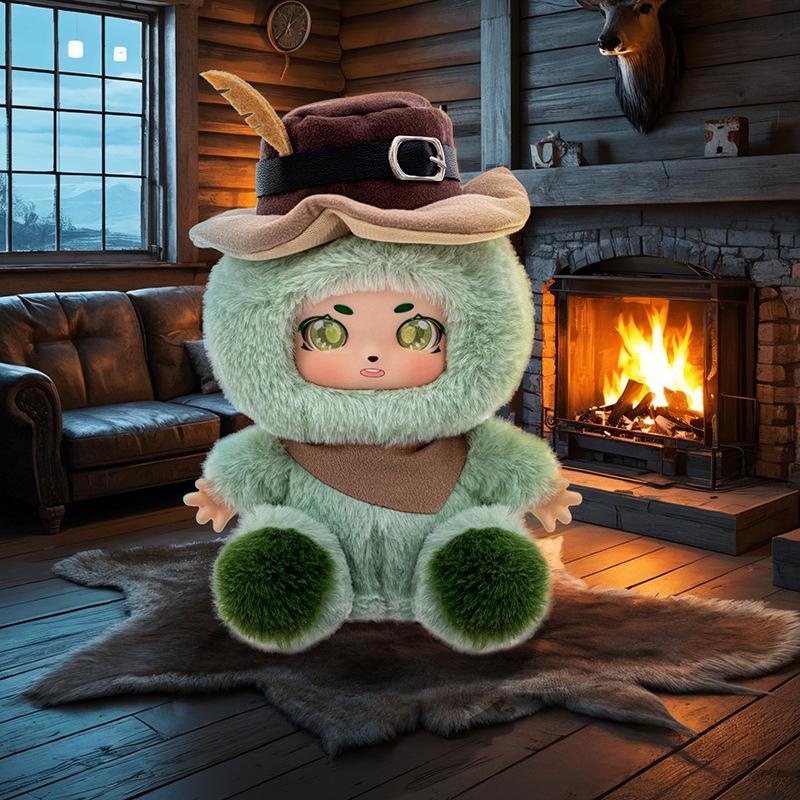 Милая виниловая кукла-подвеска из серии «Оборотень» - модный подарок для девочек