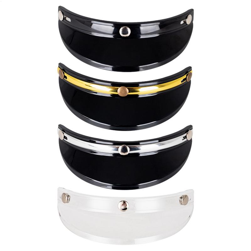 Мотоциклетный лицевой щиток козырек ретро щиток винтажный козырек шлема винтажный стиль аксессуары для мотоциклетного шлема 4 цвета