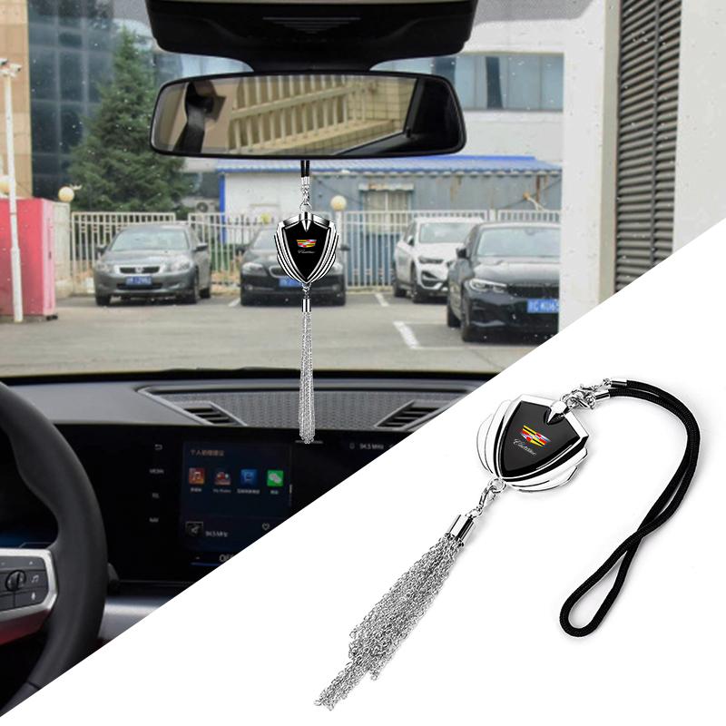 New Car Rearview Mirror Pendant Auto Interior Hanging Ornaments Accessories For Cadillac XT4 XT6 CTS DTS STS XTS ATS BLS SLS CT5