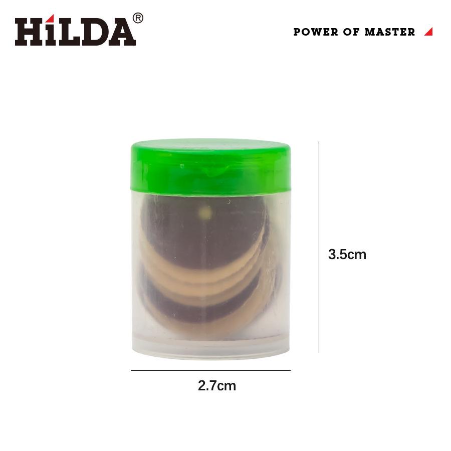 Набор листов наждачной бумаги для шлифовки и полировки Hilda Electric